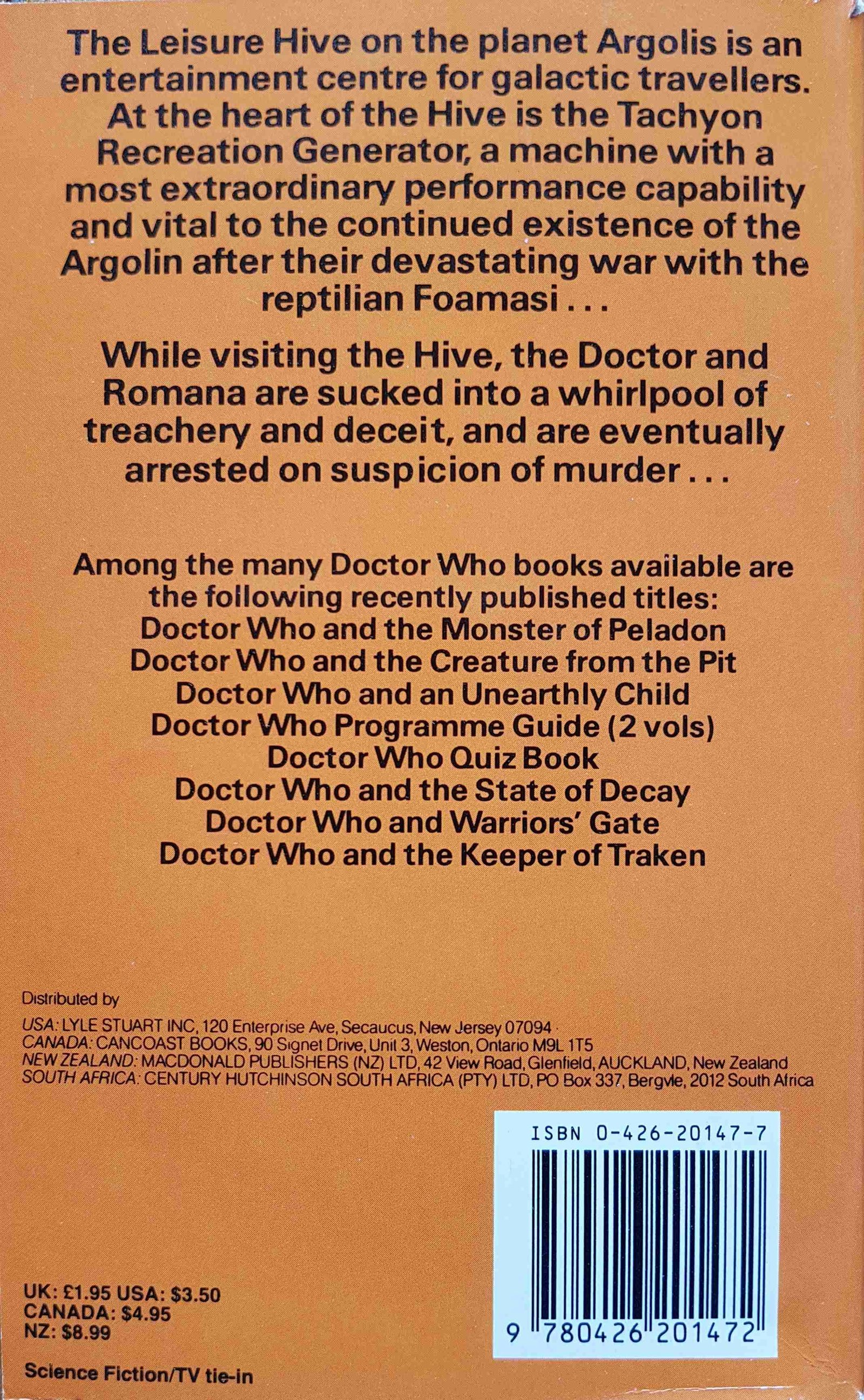 Back cover of 0-426-20147-7